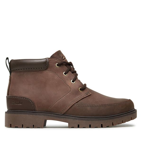 Clarks Planinarske cipele Clarks Rossdale Mid 261734537 Brown Warmlined Leather