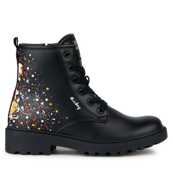 Geox Planinarske cipele Geox J Casey Girl J2620D 000BC C9240 M Black/Multicolor