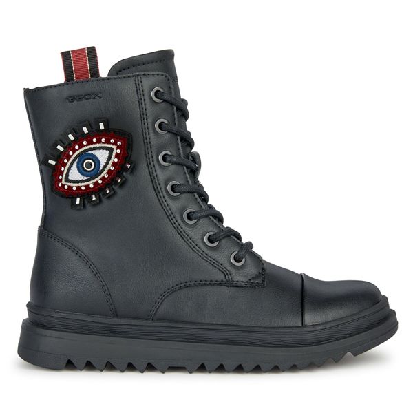Geox Planinarske cipele Geox J Gillyjaw Girl J267XA 000BC C0260 S Black/Dk Red