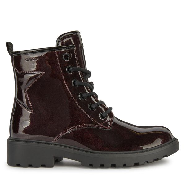 Geox Planinarske cipele Geox Jr Casey J9420G 000KC C7J9B D Dk Burgundy/Black