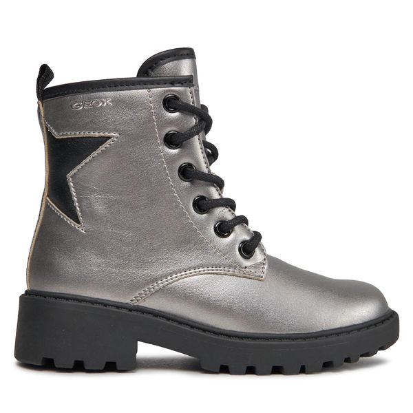 Geox Planinarske cipele Geox Jr Casey J9420G 000NF C1363 S Dk Silver/Black