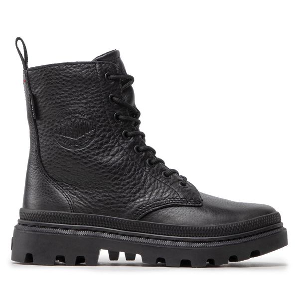 Palladium Planinarske cipele Palladium Pallatrooper Off Lth 77972-001-M Black/Black