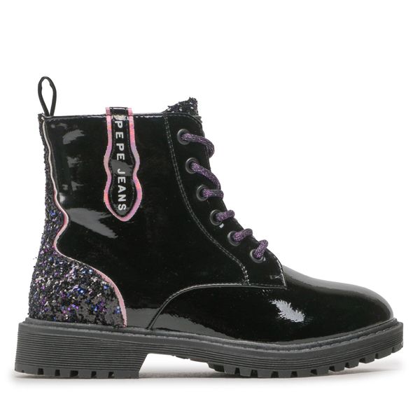 Pepe Jeans Planinarske cipele Pepe Jeans Hatton Glitter PGS50185 Black 999