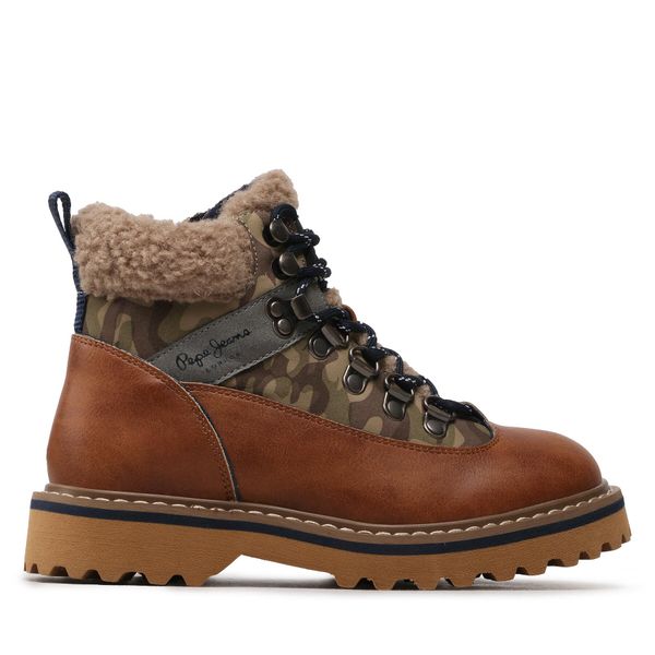 Pepe Jeans Planinarske cipele Pepe Jeans Leia K2 Boys PBS50099 Cognac 879