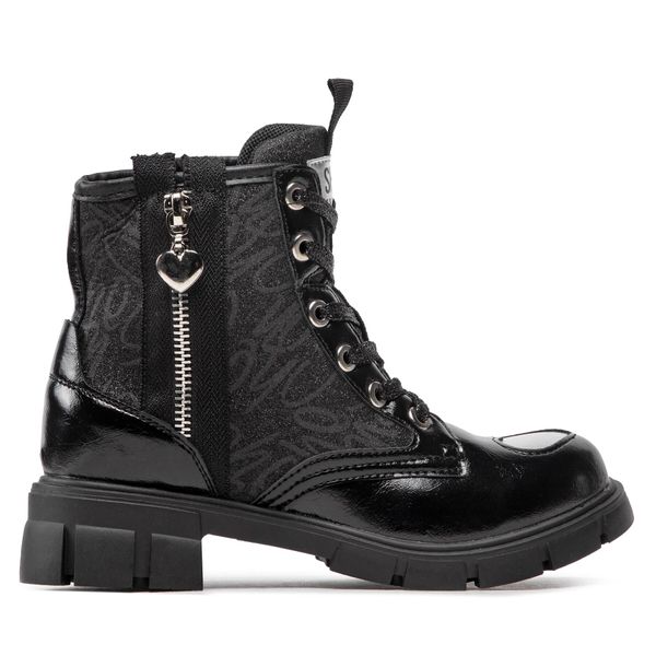 Shone Planinarske cipele Shone 245-006 Black Animalier