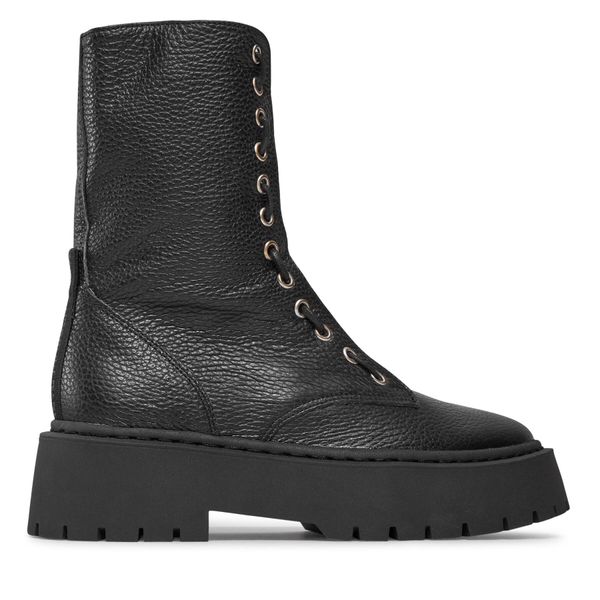 Steve Madden Planinarske cipele Steve Madden Odilia Bootie SM11002631 SM11002631-017 Black Leather