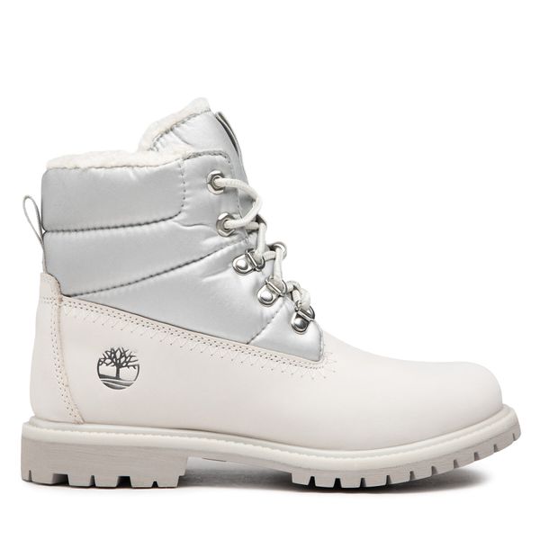 Timberland Planinarske cipele Timberland 6'' Prem Puffer Bt Wp TB0A44WJ143 White Nubuck Silver