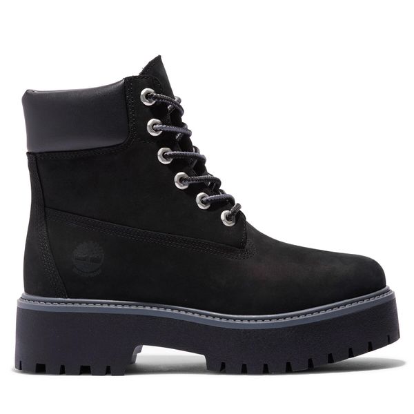 Timberland Planinarske cipele Timberland Stone Street 6In Wp TB0A5RH50151 Black Nubuck