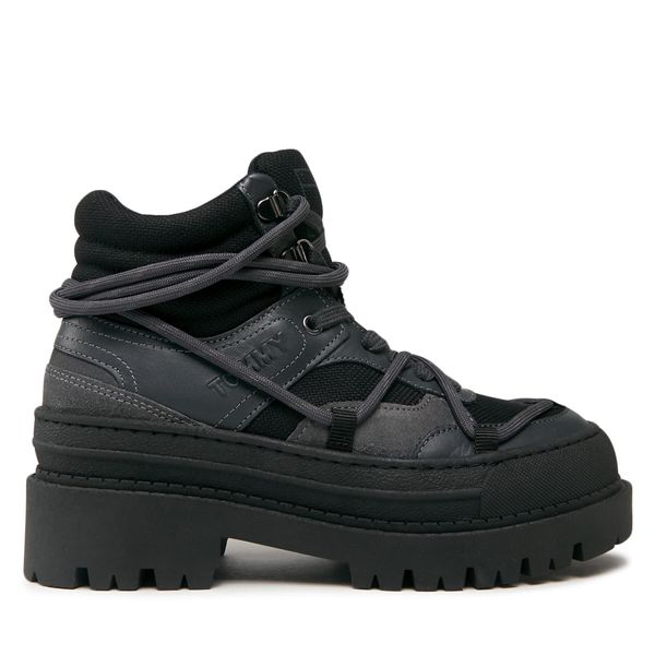 Tommy Jeans Planinarske cipele Tommy Jeans Tjw Hybrid Boot EN0EN02338 Crna