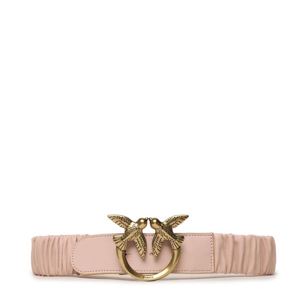Pinko Remen za struk Pinko Love Ruffle H4 Belt 20231 PLT01 100824.A0F2 Cipria O81Q