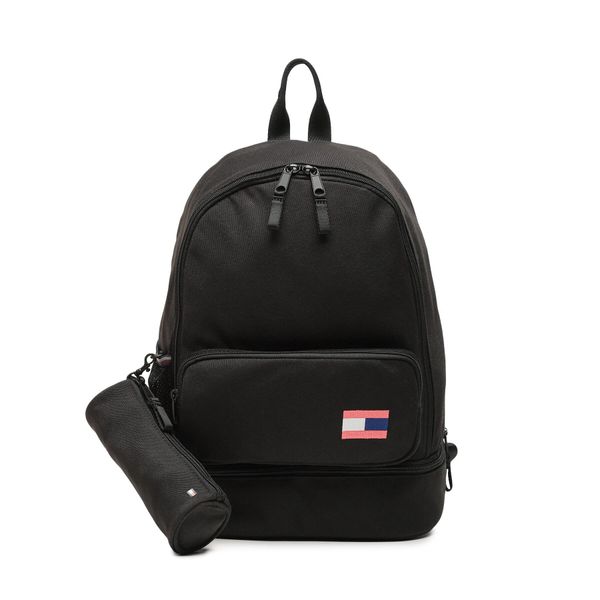 Tommy Hilfiger Ruksak Tommy Hilfiger Big Flag Backpack Set AU0AU01726 BDS