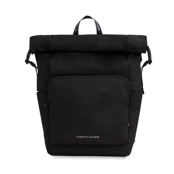 Tommy Hilfiger Ruksak Tommy Hilfiger Skyline Rolltop AM0AM11921 Black BDS