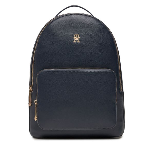 Tommy Hilfiger Ruksak Tommy Hilfiger Th Essential Sc Corp AW0AW15710 Space Blue DW6