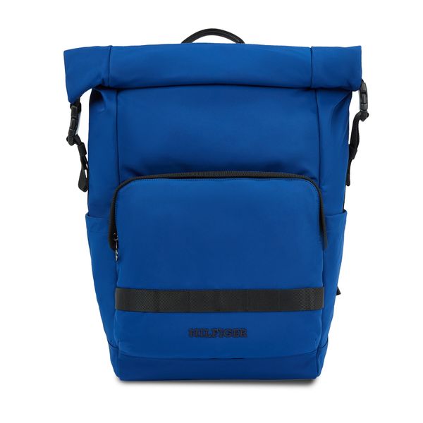 Tommy Hilfiger Ruksak Tommy Hilfiger Th Monotype Rolltop Backpack AM0AM12205 Anchor Blue C5J