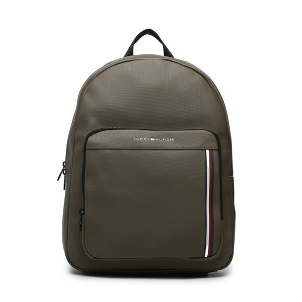 Tommy Hilfiger Ruksak Tommy Hilfiger Th Pique Pu Backpack AM0AM11317 RBU