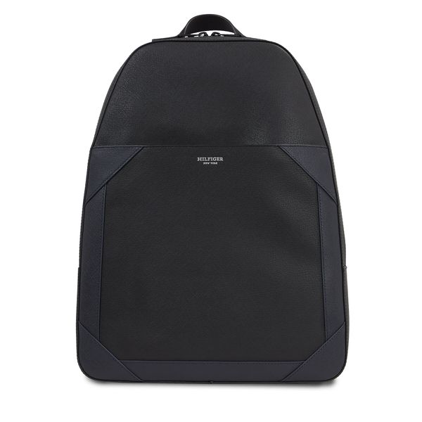 Tommy Hilfiger Ruksak Tommy Hilfiger Th Saffiano Backpack AM0AM12213 Black BDS