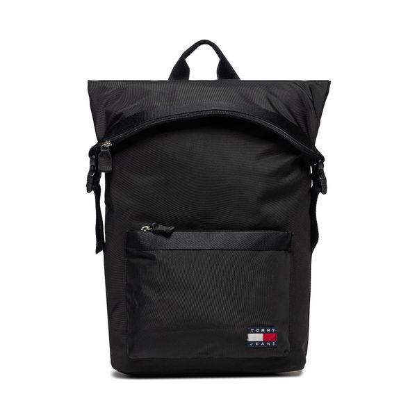 Tommy Jeans Ruksak Tommy Jeans Tjm Daily Rolltop Backpack AM0AM11965 Black BDS