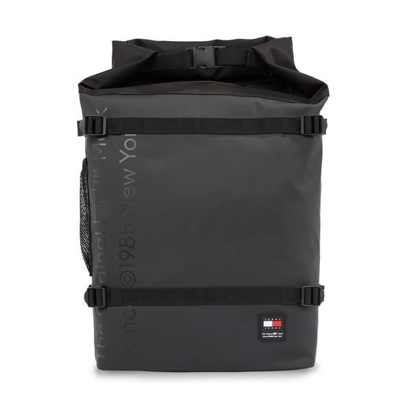 Tommy Jeans Ruksak Tommy Jeans Tjm Daily + Rolltop Backpack AM0AM12120 Black BDS