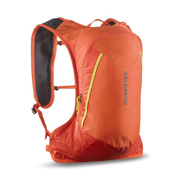 Salomon Ruksak za trčanje Salomon Cross 12 LC2186000 Dragon Fire / Cherry Tomato