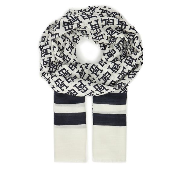 Tommy Hilfiger Šal Tommy Hilfiger Beach Summer Mono Scarf AW0AW16030 Space Blue DW6