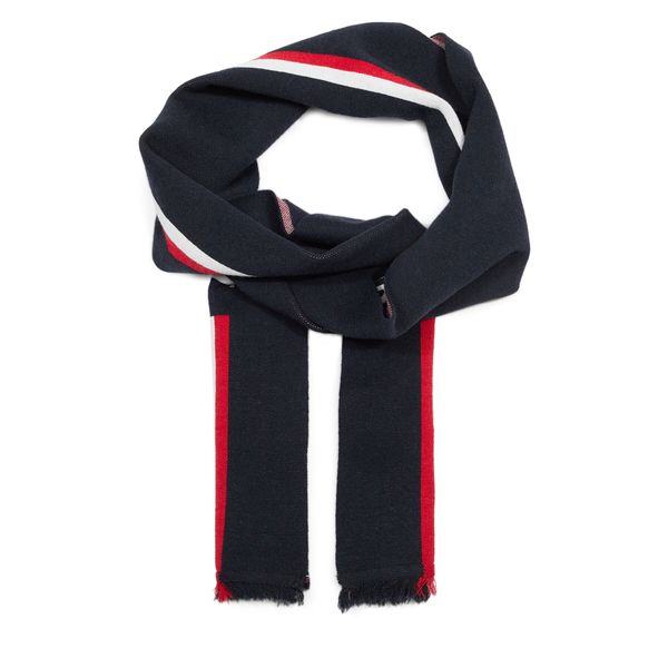 Tommy Hilfiger Šal Tommy Hilfiger Th Monotype Scarf AM0AM12058 Space Blue DW6