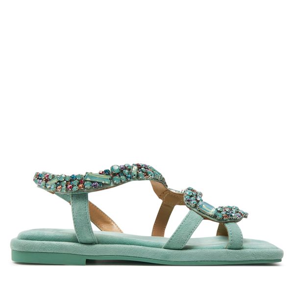 Alma En Pena Sandale Alma En Pena V240822 Suede Mint
