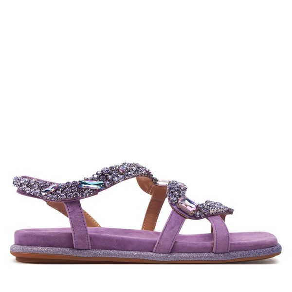 Alma En Pena Sandale Alma En Pena V240840 Suede Violet