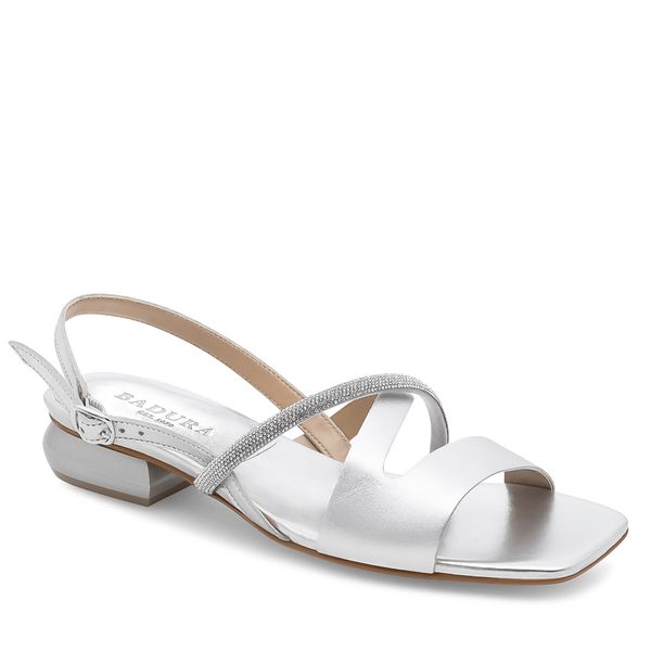 Badura Sandale Badura BRITTOLI-A023-01-1 Srebrna
