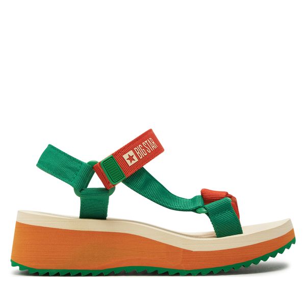 Big Star Shoes Sandale Big Star Shoes NN274A053 Zelena