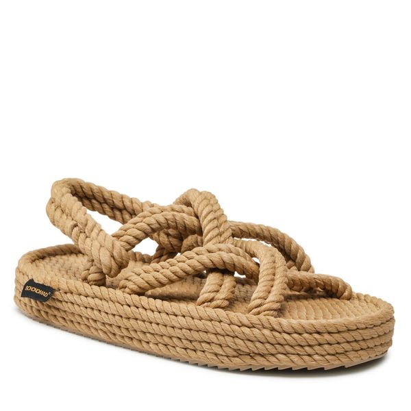 Bohonomad Sandale Bohonomad Bodrum Platform BOD.0012.PRS Beige