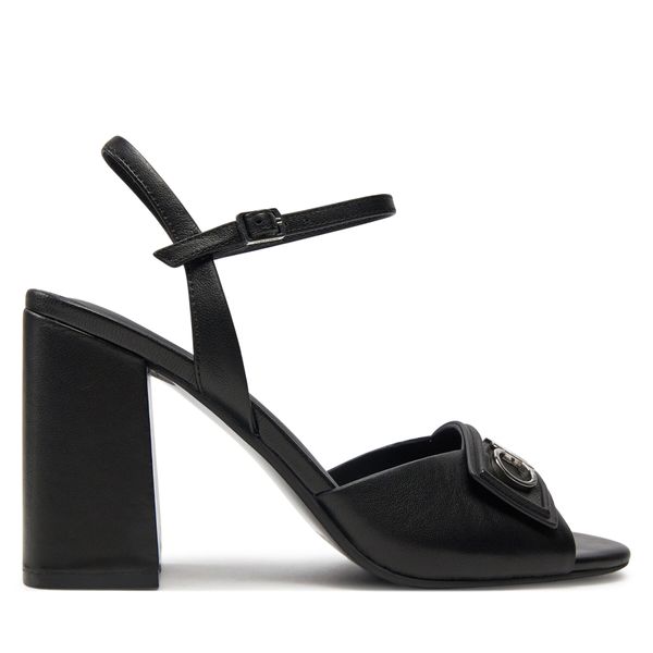 Calvin Klein Sandale Calvin Klein Heel Sandal 85 Relock Lth HW0HW01937 Ck Black BEH