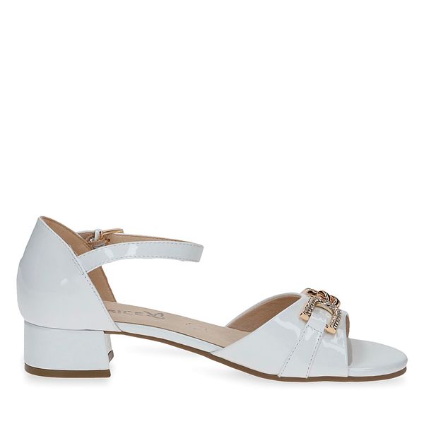 Caprice Sandale Caprice 9-28201-20 White Patent 164