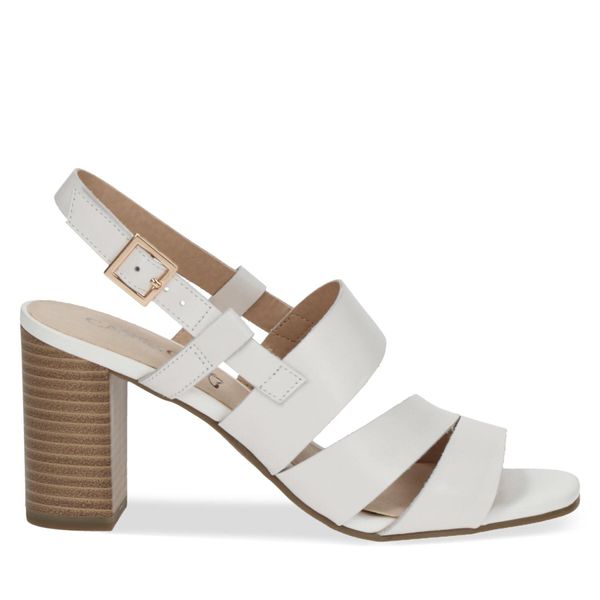Caprice Sandale Caprice 9-28303-20 Offwhite Nappa 170