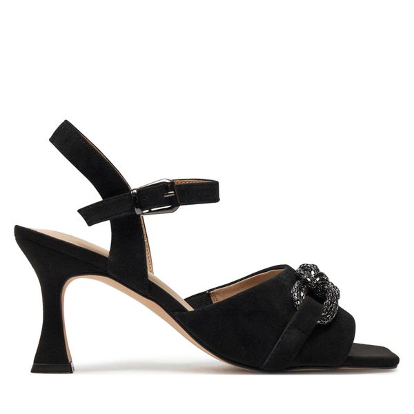 Caprice Sandale Caprice 9-28318-42 Black Suede 004