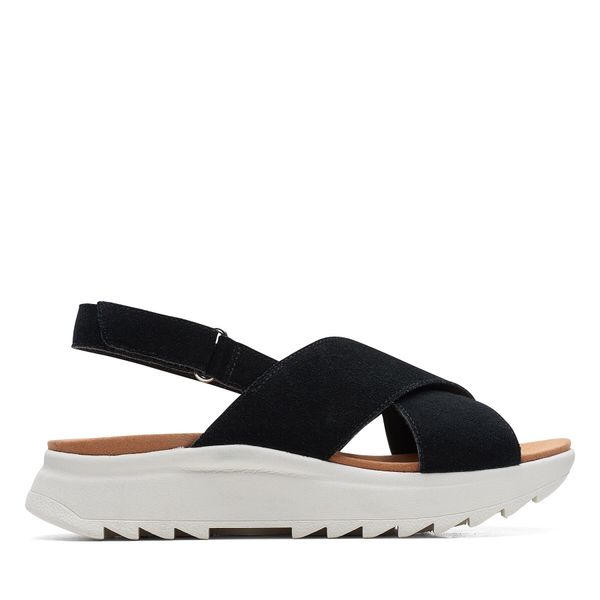 Clarks Sandale Clarks DashLite Wish 26171948 Crna