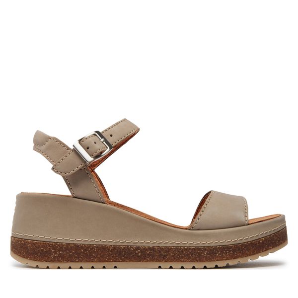 Clarks Sandale Clarks Kassanda Lily 26177297 Stone Nubuck