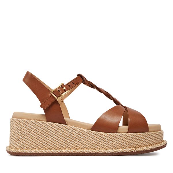 Clarks Sandale Clarks Kimmei Twist 26176394 Tan Leather