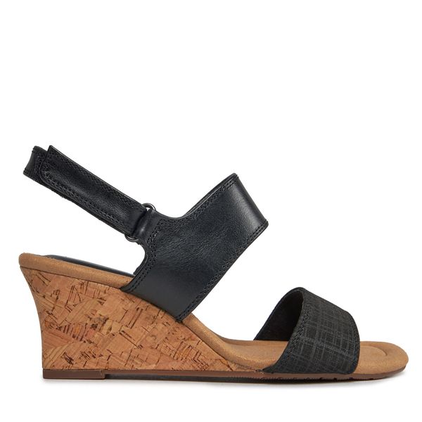Clarks Sandale Clarks Kyarra Faye 26171237 Crna