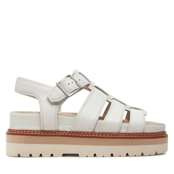 Clarks Sandale Clarks Orianna Twist 26176318 Off White Lea