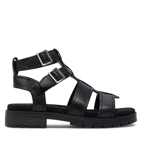 Clarks Sandale Clarks Orinoco Cove 26176319 Black Leather
