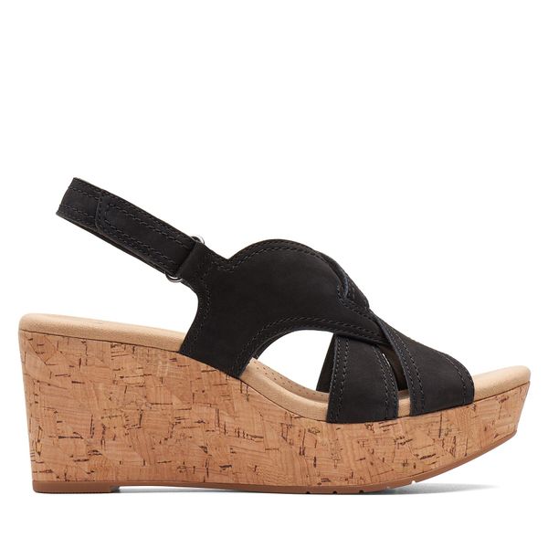 Clarks Sandale Clarks Rose Erin 26171307 Crna