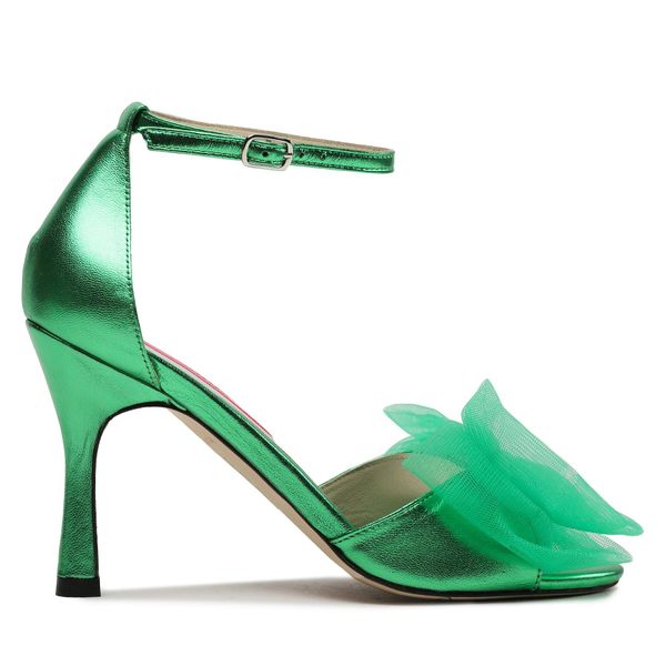 Custommade Sandale Custommade Ashley Metallic Bow 999624046 Metallic Gren 365