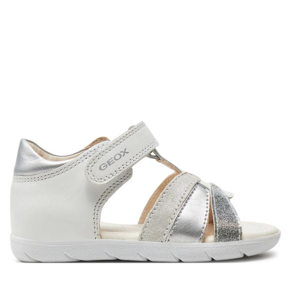 Geox Sandale Geox B Sandal Alul Girl B451YC 085MA C0007 M White/Silver