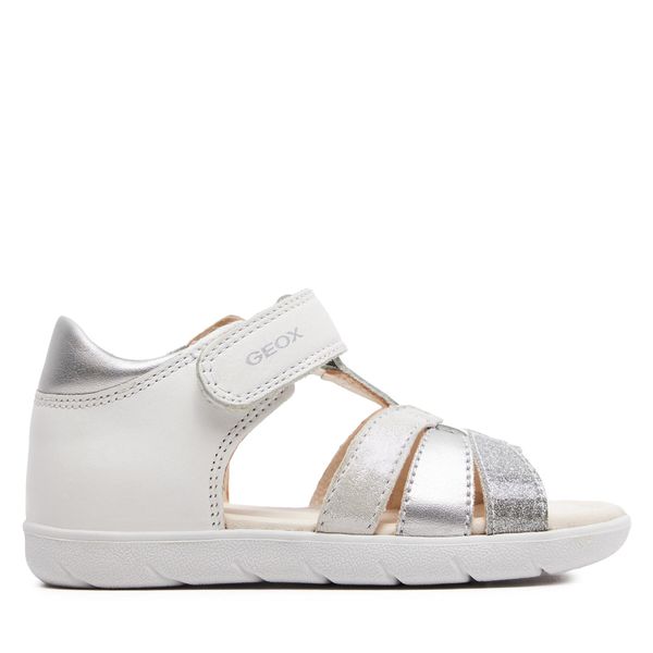 Geox Sandale Geox B Sandal Alul Girl B451YC 085MA C0007 S White/Silver