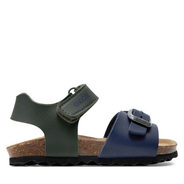 Geox Sandale Geox B Sandal Chalki Boy B922QA 000BC C3024 M Dk Green/Navy