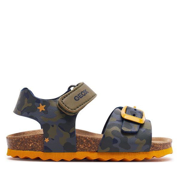 Geox Sandale Geox B Sandal Chalki Boy B922QA 00454 C3375 M Sage/Ochreyellow