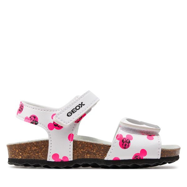 Geox Sandale Geox B Sandal Chalki Girl B452RB 000BC C1441 S White/Fluofuchsia