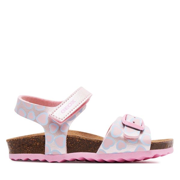 Geox Sandale Geox B Sandal Chalki Girl B922RA 000NF C8868 S Lt Pink