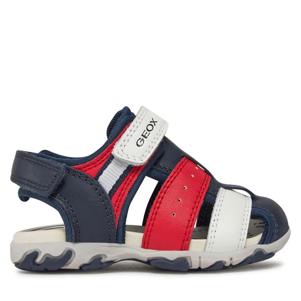 Geox Sandale Geox B Sandal Flaffee Boy B4559B 08515 C0735 M Navy/Red