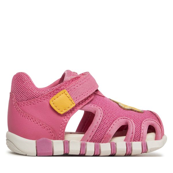 Geox Sandale Geox B Sandal Iupidoo Gir B4517B 0GNBC C8F2V Dk Pink/Yellow
